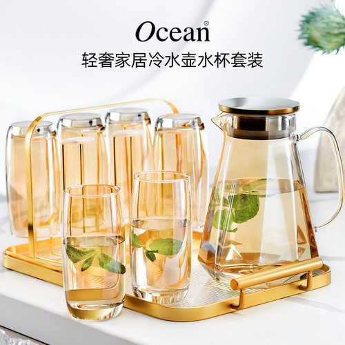 鸥欣玻璃轻奢进口家用杯