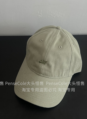 大头怪售版型好自制M韩版ins风小众时尚字母男女百搭棒球帽显脸小