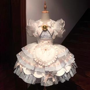 舒芙蕾Lolita洛丽塔连衣裙芭蕾风女仆装 doll感生日礼成人礼蛋糕裙