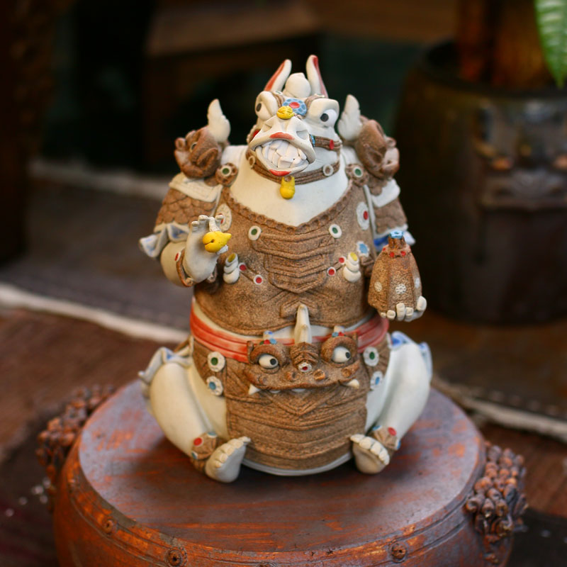 【禧谷】马爷马将军纯手工摆件设计款高货孤品精品送礼自留