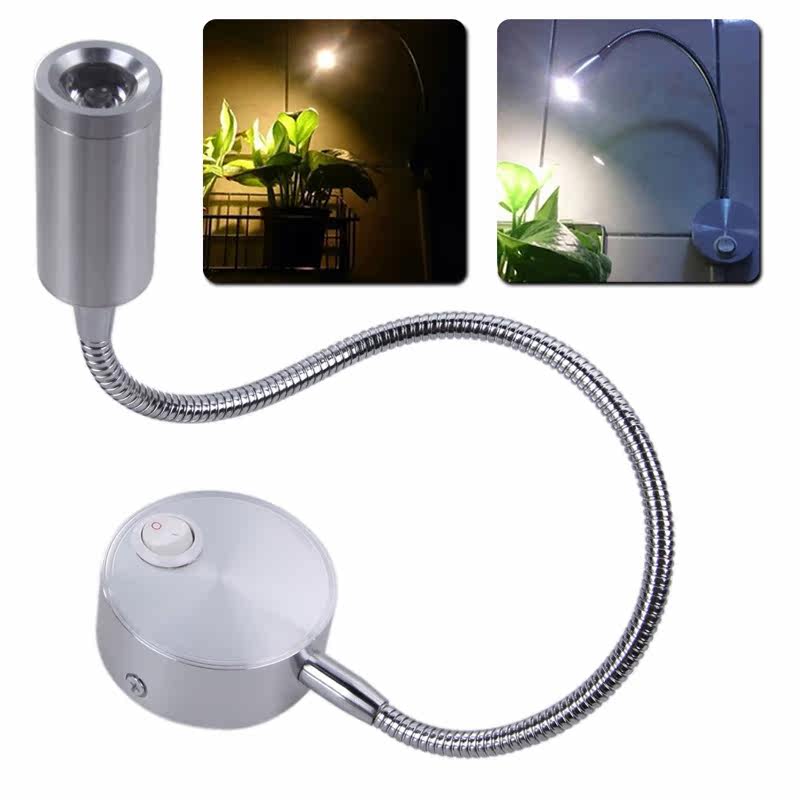 3W Silver Wall Lamps Flexible Hose LED Modern Wall Lamp|ruв категории сельскохозяйственной/сельскохозяйственные орудия/сельскохозяйственной пленки, сельскохозяйственные инструменты, другие сельскохозяйственные инструменты - от Buy2taobao.com для оказания профессиональной услуги покупки агента Taobao