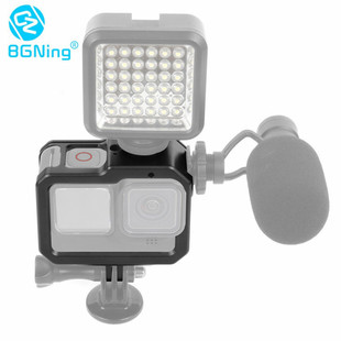 BGNing适用GoPro13/max8兔笼金属防摔配件冷热靴拓展外壳保护边框