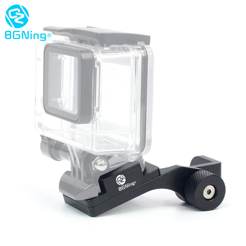 BGNing运动相机配件摩托车后视镜云台支架适用GoPro9/87山狗360等