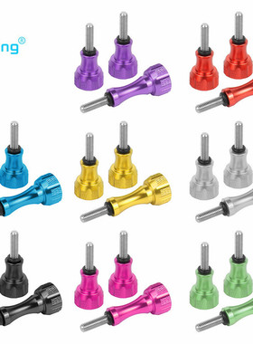 BGNing彩色长短螺杆螺丝热卖三件套适用GoPro11相机Insta360固定