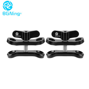 BGNing一英寸球头夹加长款蝴蝶夹灯臂钳制夹等热销潜水扩展配件