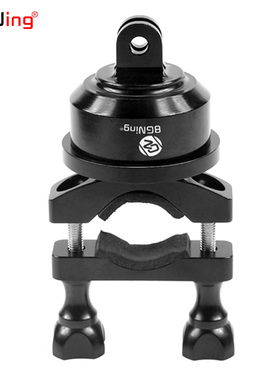 BGNing 头盔座DIY换杆支架360度自动旋转适用GoPro13大疆Action等