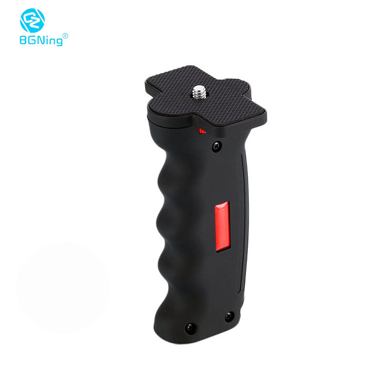 BGNing 运动相机简易手持握柄稳定器支架适用单反微单手机腕带口