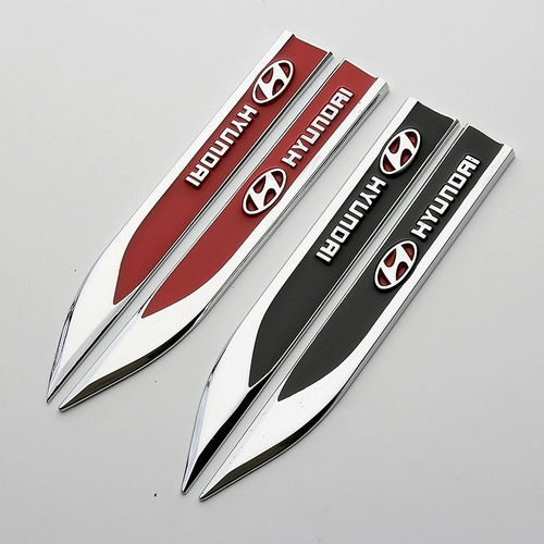 Автомобильная современная Yeulang Move Sonata's знаменитая карта ведет к изменению металлического лезвия на боковой боковой наклейки на стикеры.