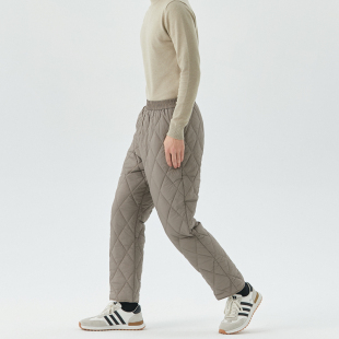 2025棉裤男中腰打底时尚内外穿冬季打底防寒东北保暖修身羽绒棉裤