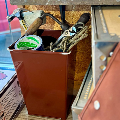 dulton金属垃圾桶 家用客厅卧室厨房卫生间收纳桶