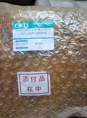 日本原装CKD底板配管集成阀M4KB380-10-M1LS-6-AC100V-42000现货