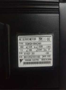 SGMGH-09ACA61电机SGM7J-08AFC6E MSMJ042G1SGDL-04AP MR-J2S-40A