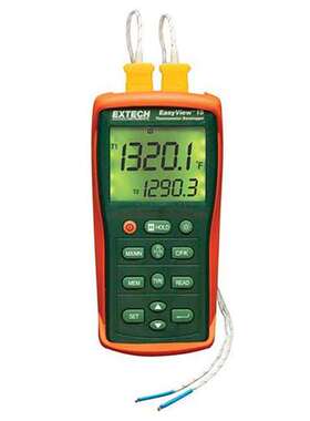 Extech EA15双输入温度数据记录仪 支持多种热电偶