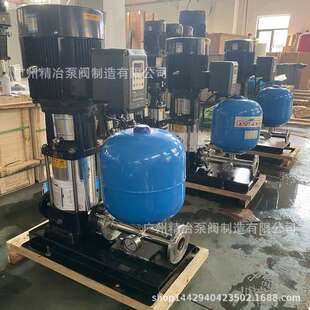 XWG变频恒压给水泵无负压变频供水泵不锈钢多级增压泵加压泵CDL/F