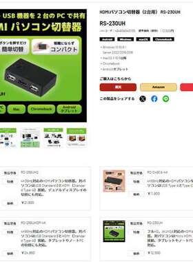 日本ratocsystems数据转换器RS-230UH