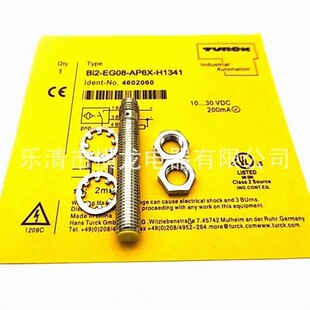 全新电感式接近开关BI1.5-EG08K-AP6X-H1341金属感应传感器