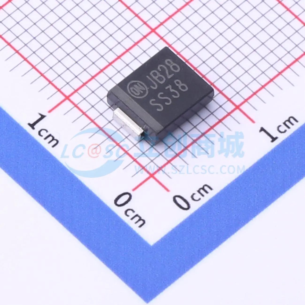SS38 肖特基二极管 DO-214AB(SMC) 电压:80V 电流:3A