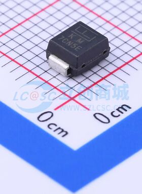 SMBJ7.0A 静电和浪涌保护(TVS/ESD) DO-214AA VRMW(V) 7 Breakdow