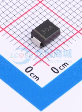 P6SMB30A 静电和浪涌保护(TVS/ESD) SMB P6SMB30A 单向 25.6V截止