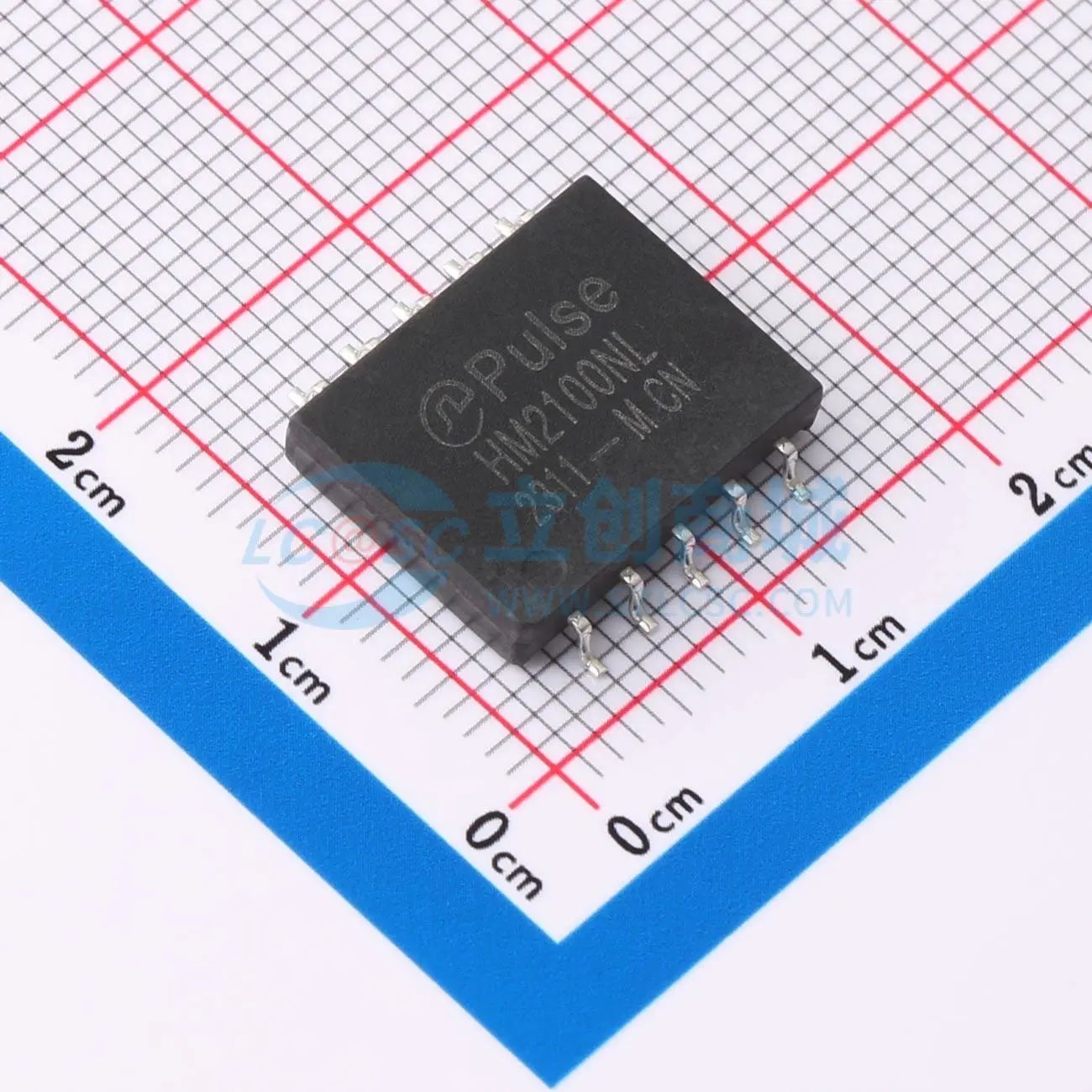 HM2100NLT 网口变压器 SMD-10P,14.7x11.7mm HM2100NLT