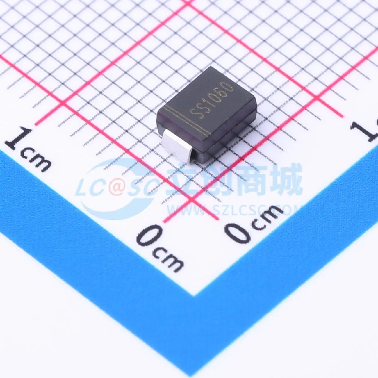 SS1060B 肖特基二极管 SMB 电压:60V 电流:10A