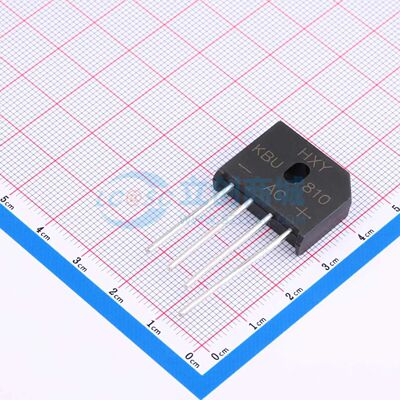 KBU810 整流桥 KBU 电压：1000V 电流：8A 压降：1.1V