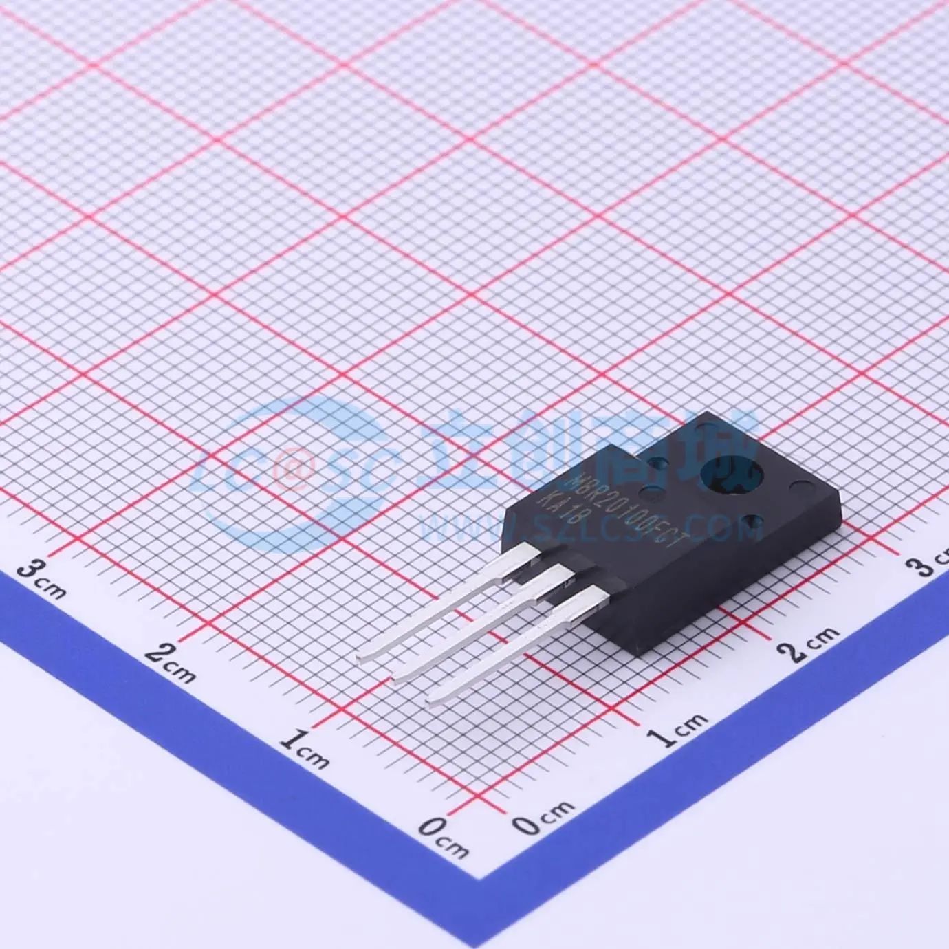 MBR20100FCT 肖特基二极管 TO-220F-3 MBR20100FCT