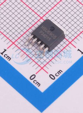 HSU6905 场效应管(MOSFET) TO-252-4 N沟道+1个P沟道 60V 23A