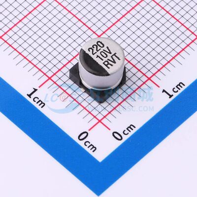 RVT1A221M0605-FVH  贴片铝电解电容 6.3x5.4  220uF   10V