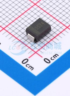 HSS24T3G 肖特基二极管 SMB IF:2A VR:40V VF:0.55V IFSM:50A