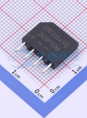 2KBP10M_F0_100A2_B49 整流桥 KBPF 桥堆