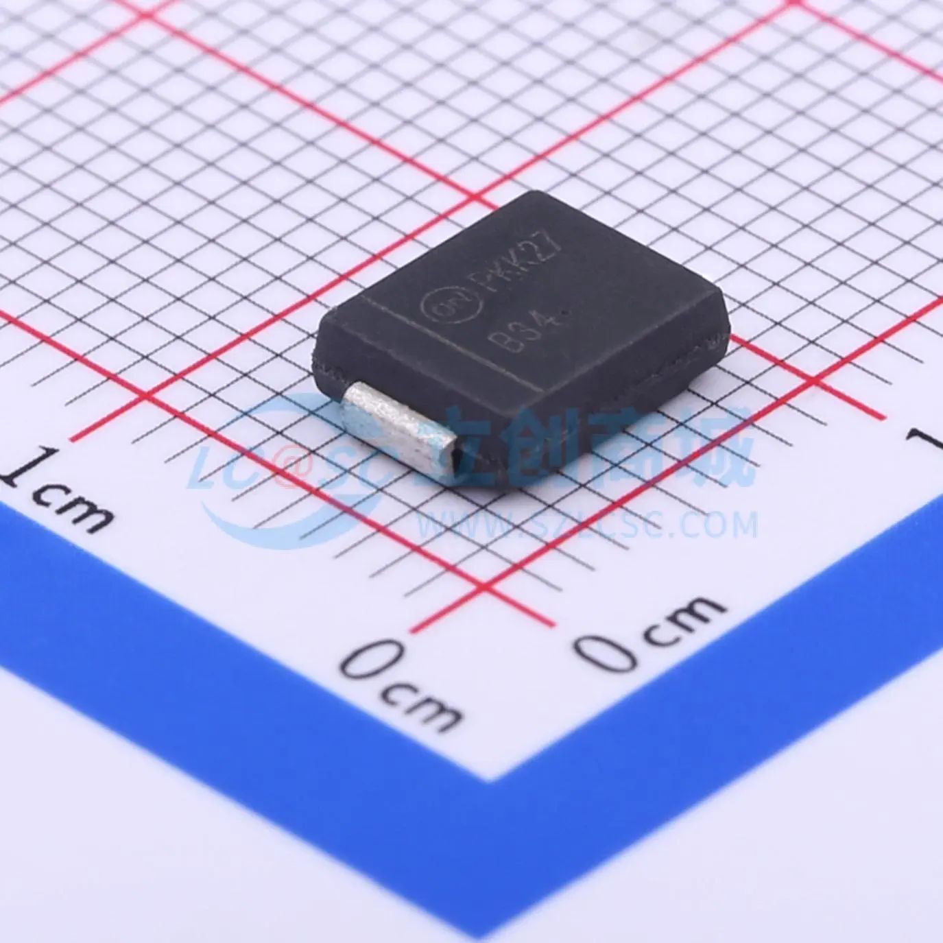 MBRS340T3G 肖特基二极管 SMC(DO-214AB) 电压:40V 电流:3A