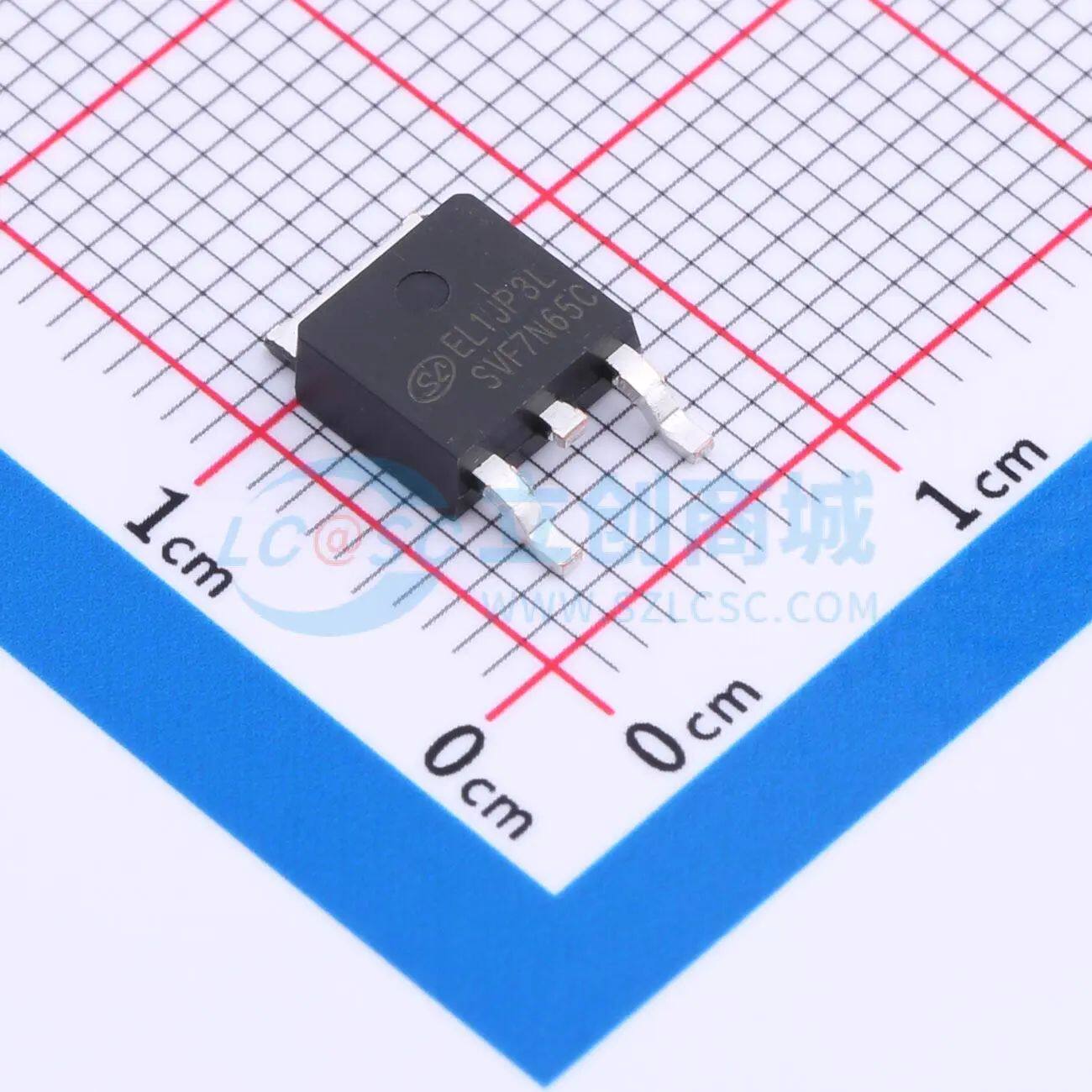 SVF7N65CDTR 场效应管(MOSFET) TO-252-2 N沟道 7A 650V - 实物图