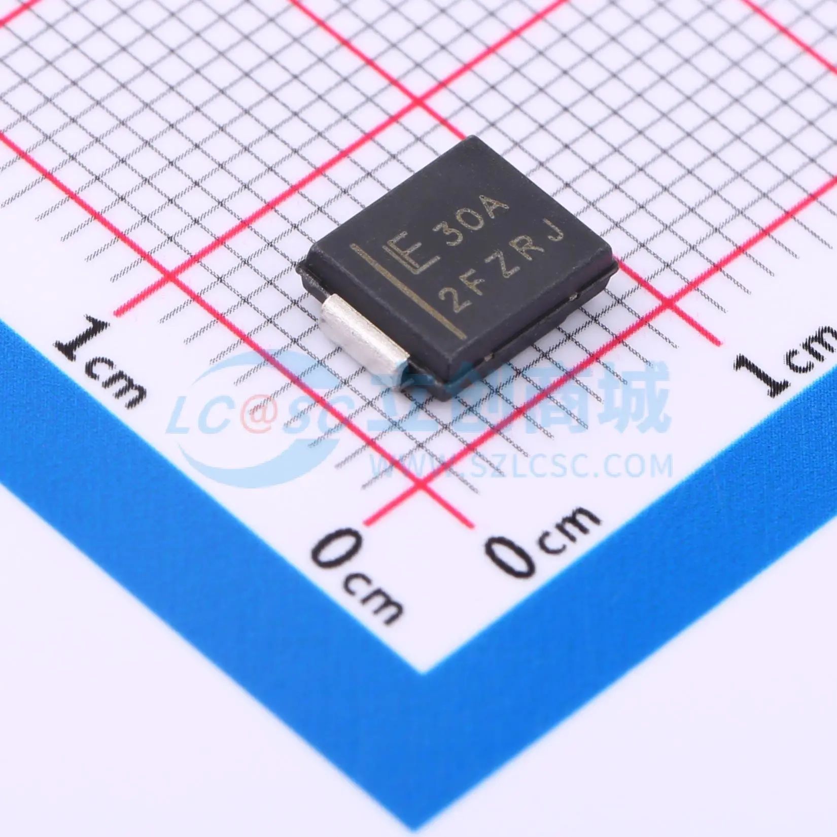 SZ1.5SMC30AT3G 静电和浪涌保护(TVS/ESD) DO-214AB TVS 25.6V截