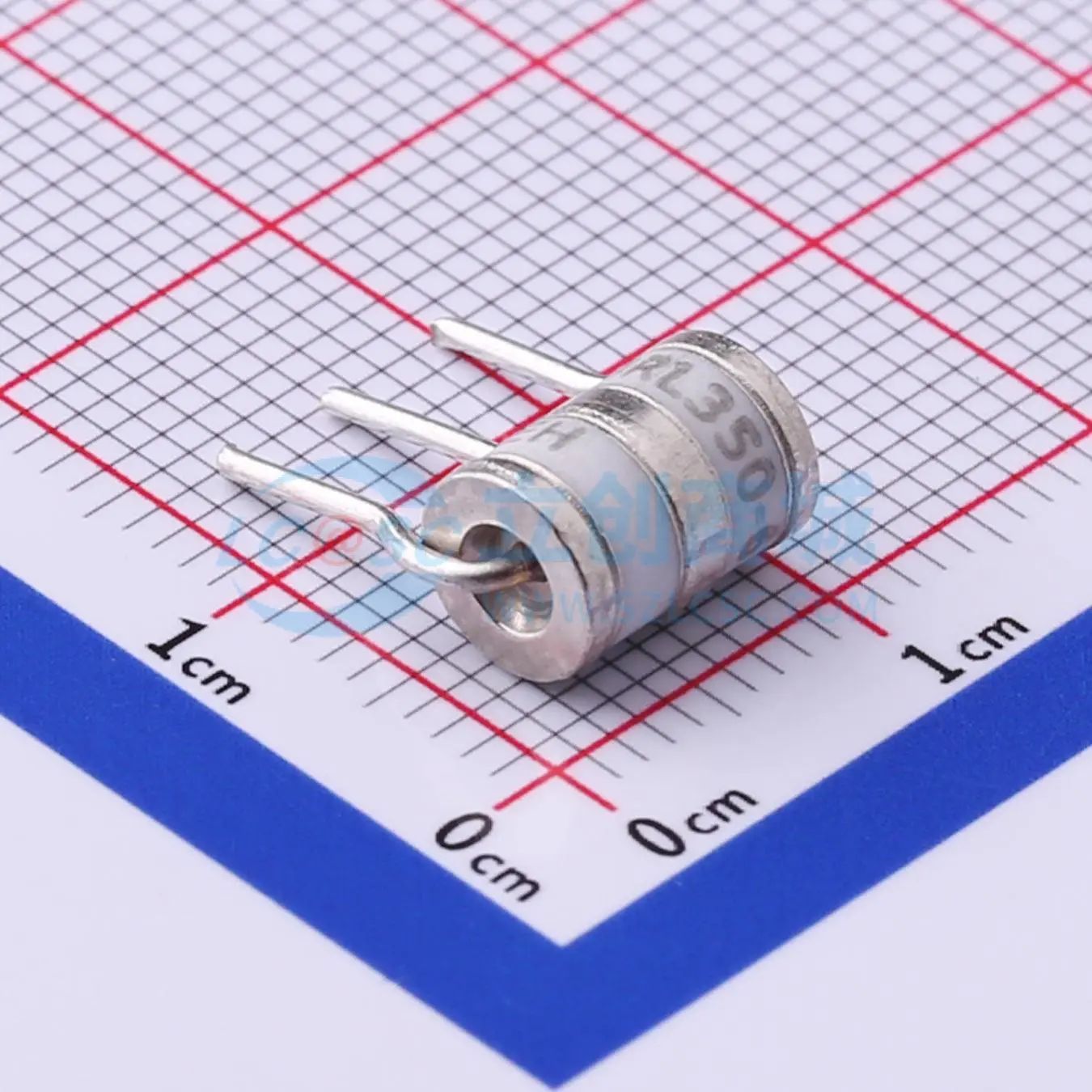 3RL350L-6/B 气体放电管(GDT) SIP-3-3.8mm 350V 5kA 3端 GDT