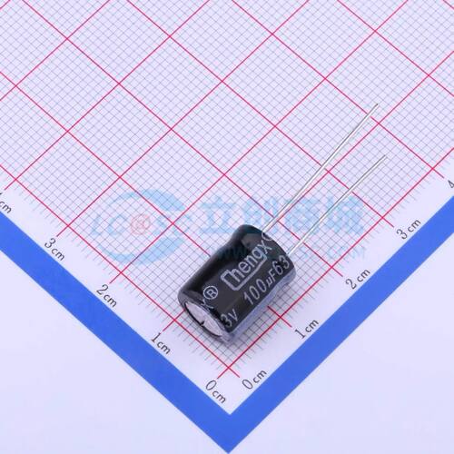 KM107M063G13RR0VH2FP0 直插电解电容 10x13mm 100uF  63V