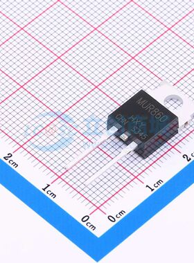 MUR860-HXY 快恢复/高效率二极管 TO-220AC IF:8A VR:600V VF:1.5