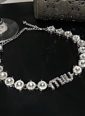 EXI恶习夸张锁骨链众项链