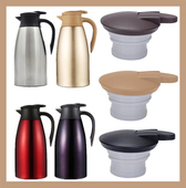 2000 适用哈尔斯保温壶盖子HK 7出水开关盖配件咖啡壶盖子配件