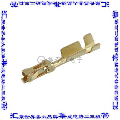167301-4 连接器触点触头插口20-24AWG压接镀金