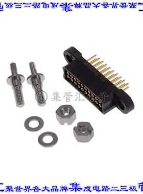 MHDAS2F020YDE10 针座连接器20POS插座2排1.27mm母形插口通孔直针