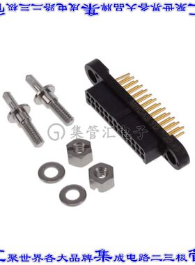 MHDAS2M026YDE10 针座连接器26POS接头2排1.27mm公形插针通孔直针