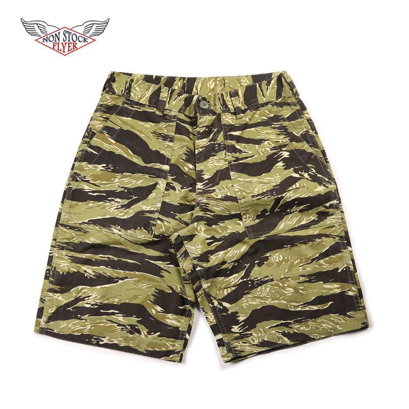 2018新品NON STOCK越战虎纹迷彩短裤 男士宽松军装短裤迷彩工装裤在类目 男装, 休闲裤中 - 来自Buy2taobao.com提供专业的淘宝代购服务