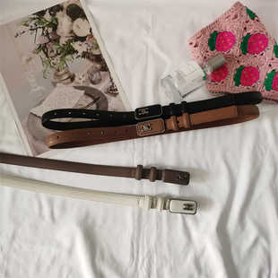 凯旋门腰带真皮百搭女士皮带装饰连衣裙高端韩版休闲西裤牛仔裤带