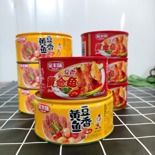 金丰味黄金鱼豆香马面鱼即食酒菜