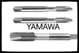 日本YAMAWA细牙先端丝攻M12X1 M10X1 M11X1 P3P4手用机用直牙丝锥