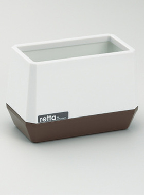 笔筒个性大容量创意塑料收纳日式进口简约桌面白色书房收纳盒