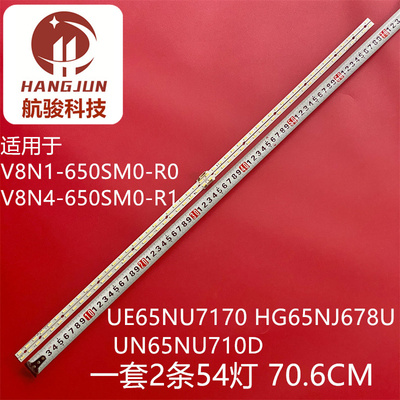 适用V8N1-650SM0-R0 V8N4-650SM0-R1 UE65NU7170 HG65NJ678U灯条