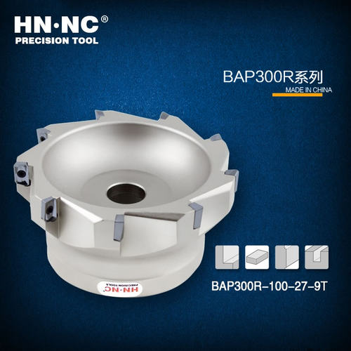 BAP300R-50/63/80/100直角平面铣刀盘90度密齿方肩数控铣刀盘APMT