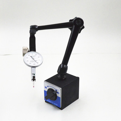 Haina万向机械可调磁性表座HD14003杠杆百分表座强磁微调表架